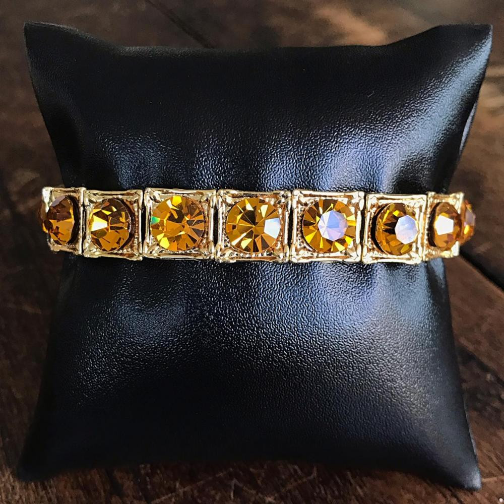 Pulseira com strass