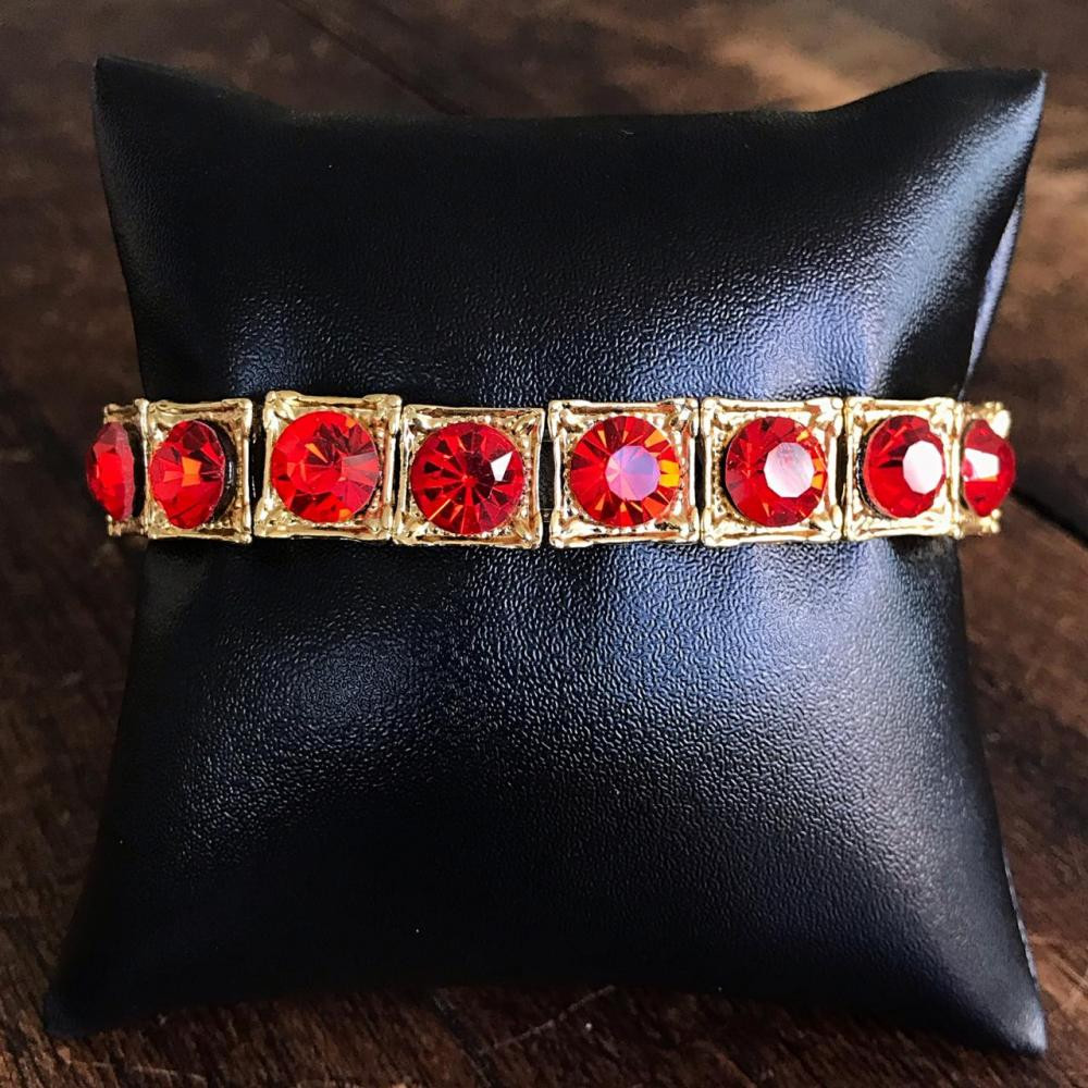 Pulseira com strass