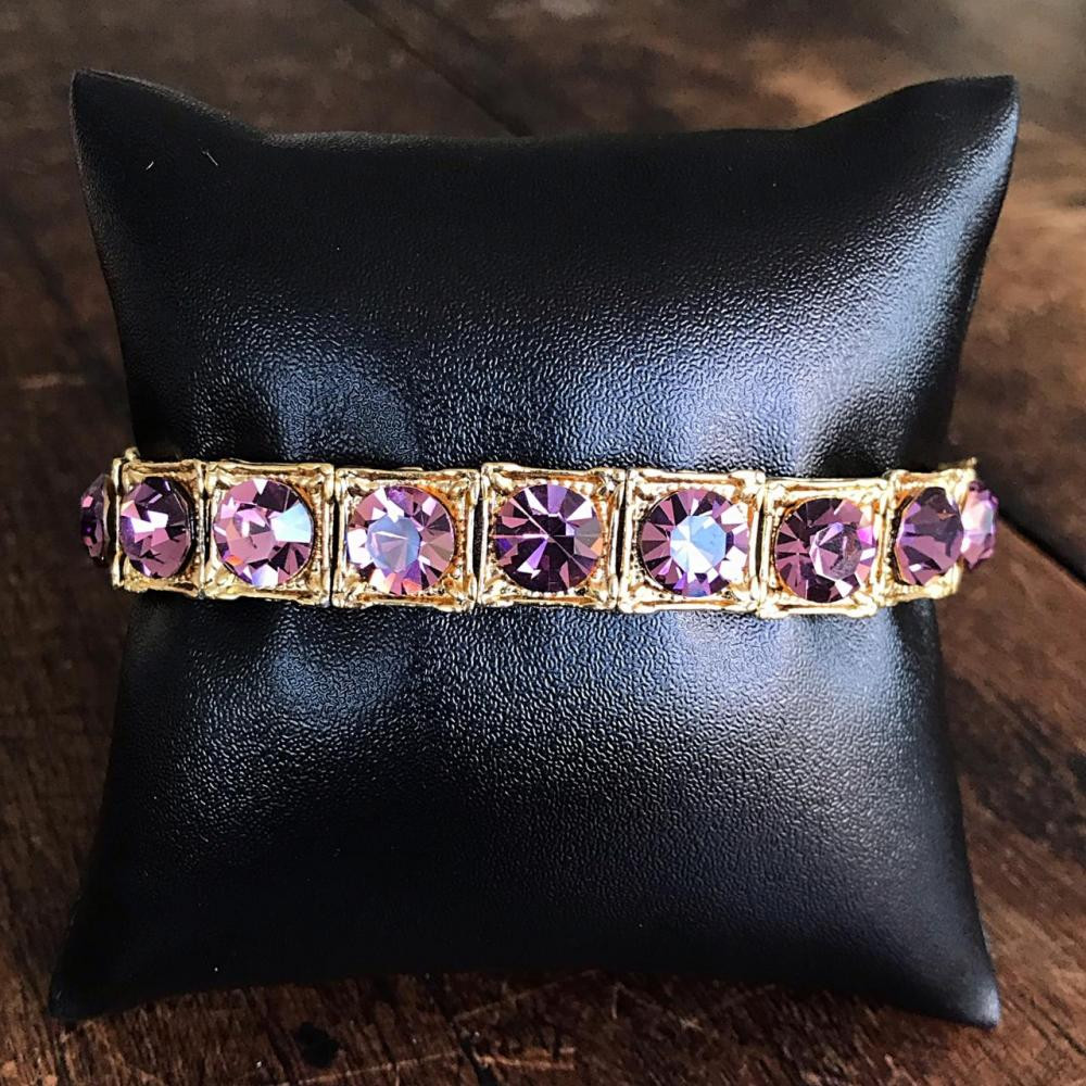 Pulseira com strass