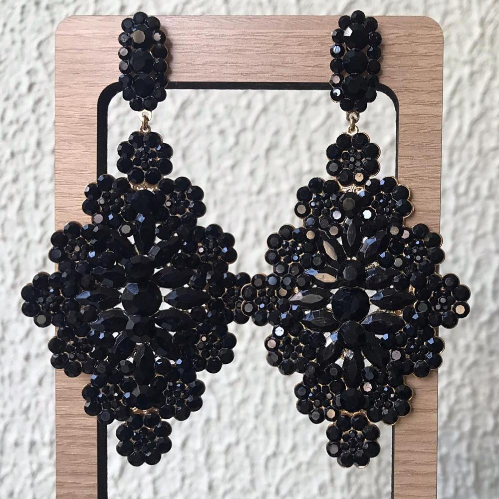 Maxi brinco Preto