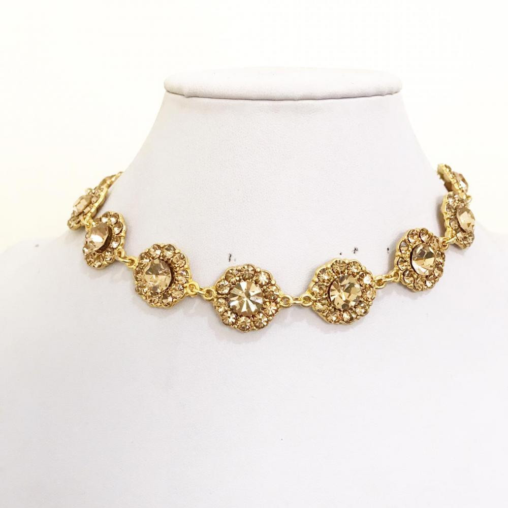 Choker Floral 