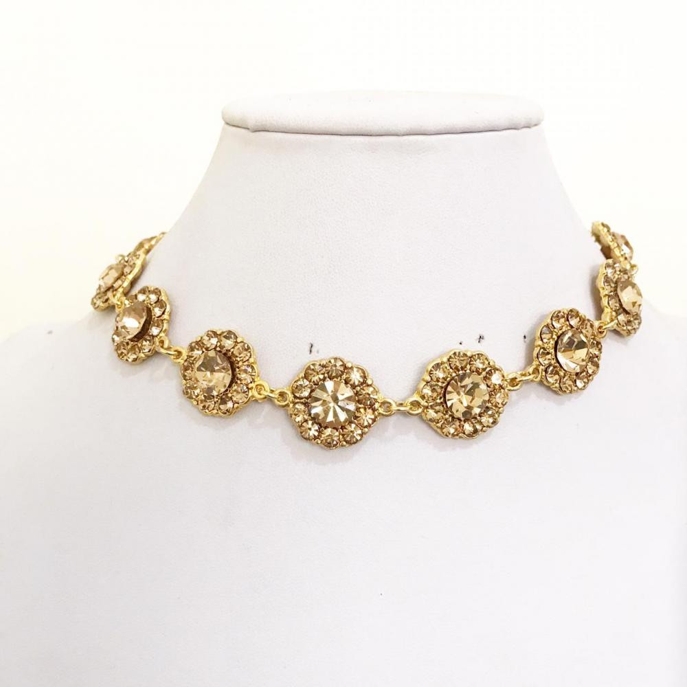 Choker Floral 