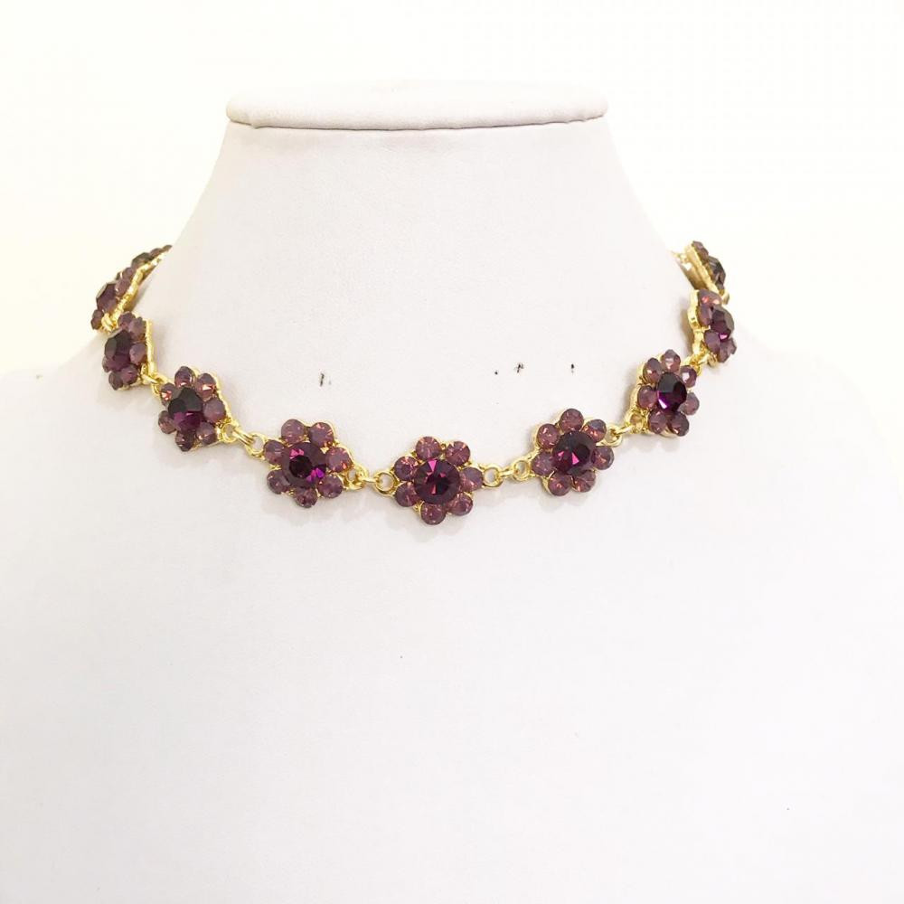 Choker Floral 