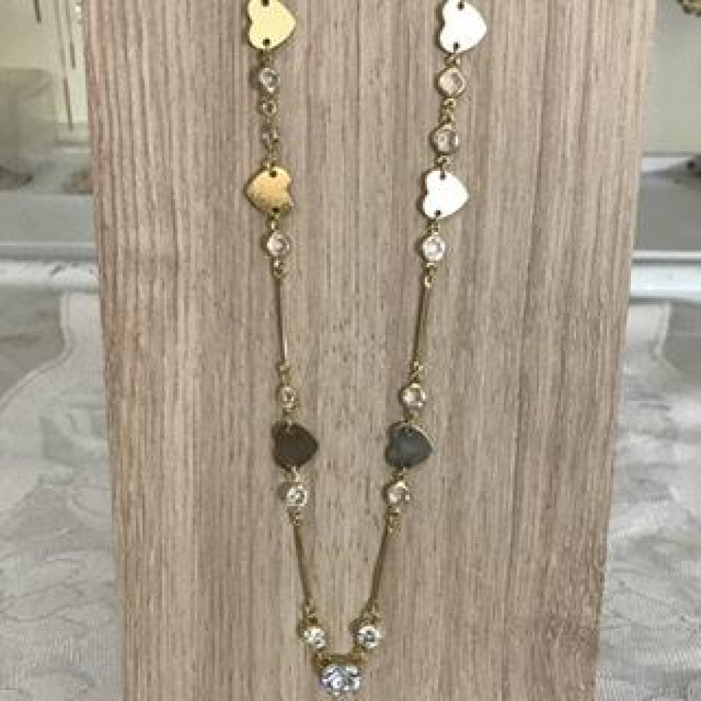 Colar coração tiffany