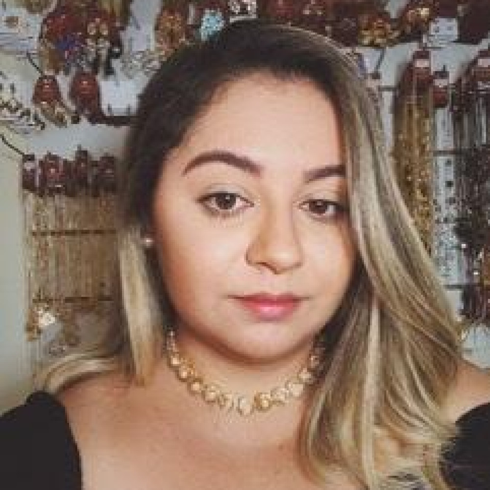 Choker Pérola com strass 