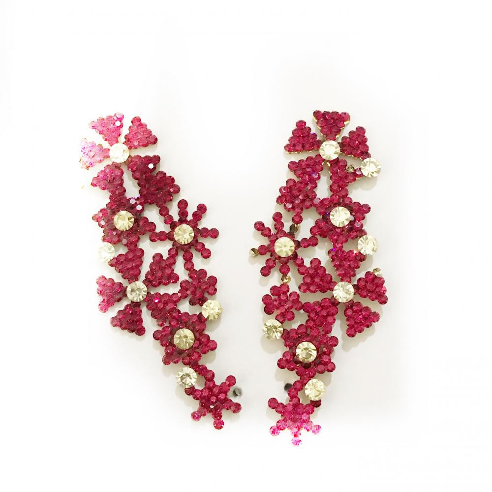 Brinco Ponteira Floral