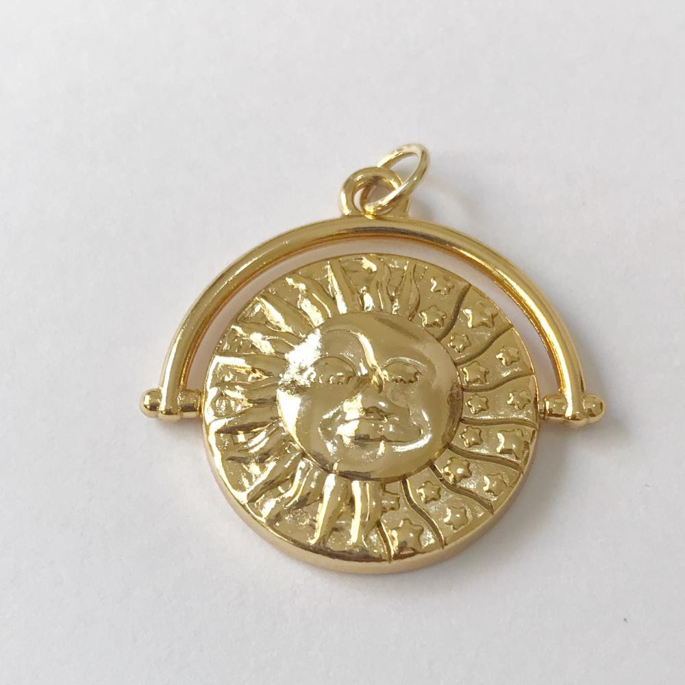 Pingente Folheado a Ouro 18k