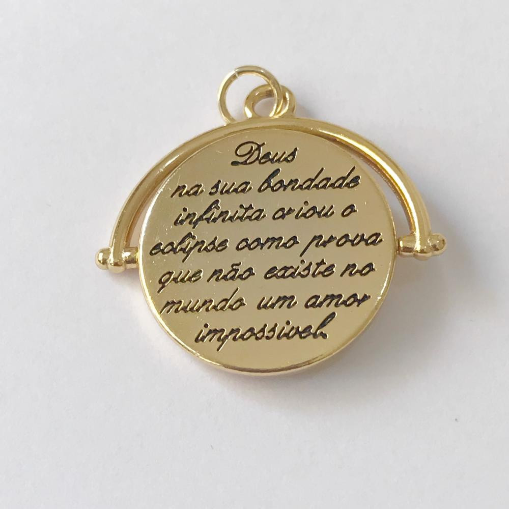 Pingente Folheado a Ouro 18k