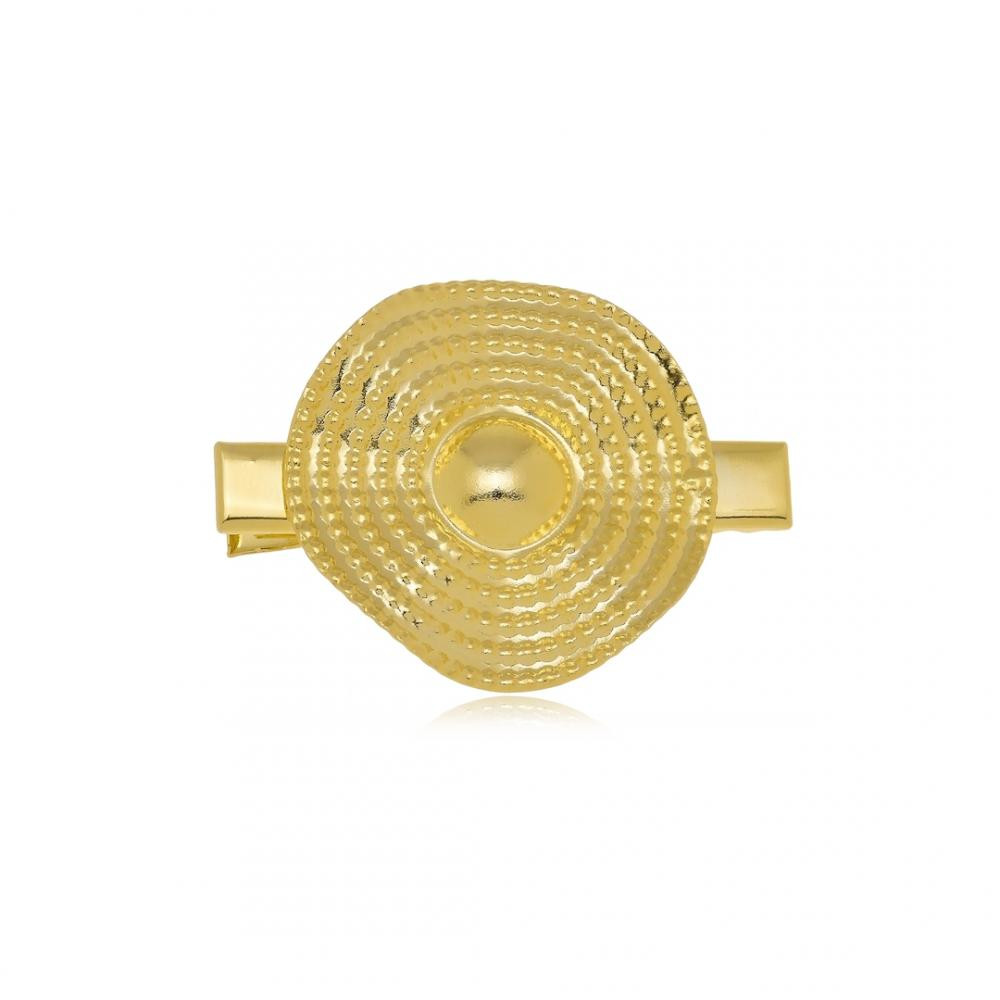 Presilha Pri Joias minimalista folheada a ouro 18k