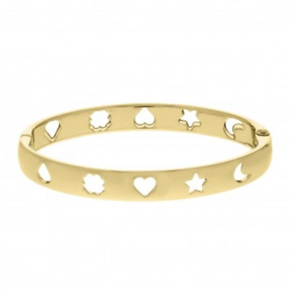 Pulseira bracelete banhada a ouro 18k