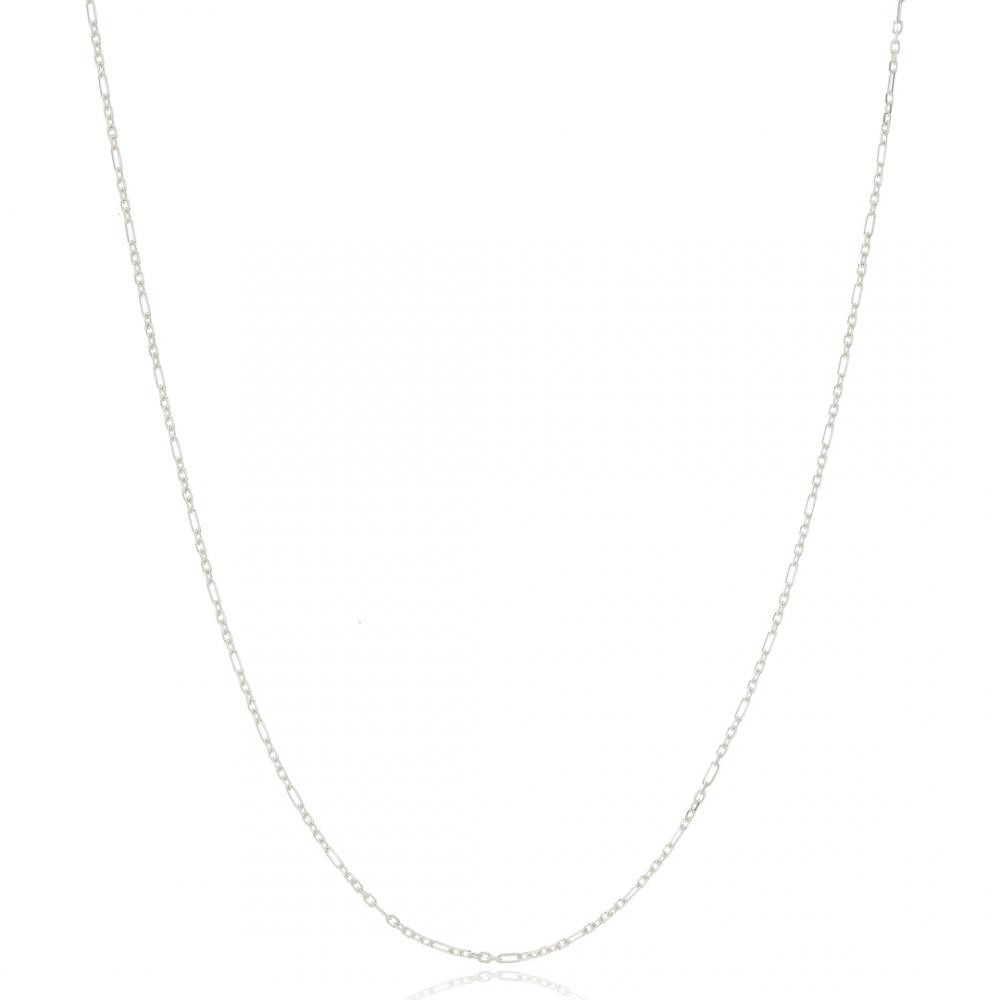 Colar com corrente de cadeado de prata 925