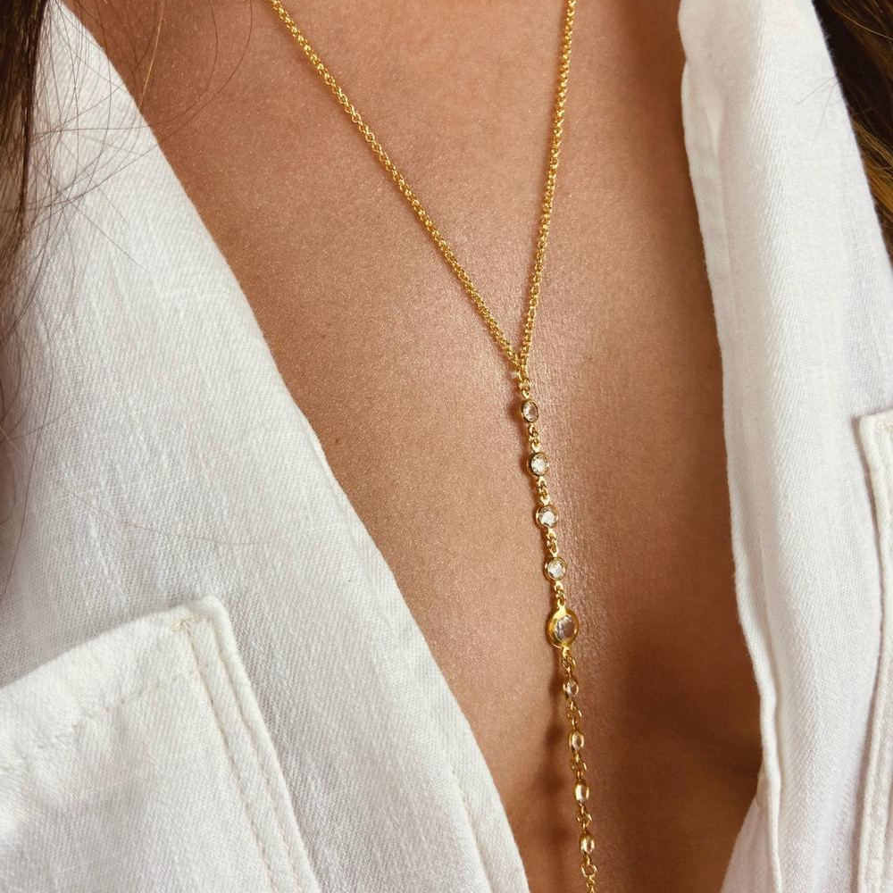 Body chain Thays banhado a ouro 18k