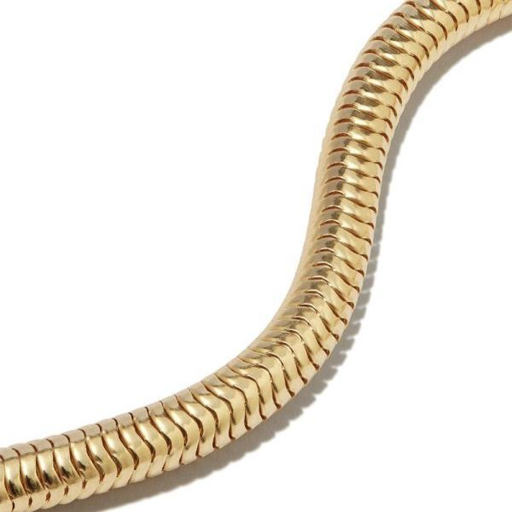 Colar Duda corrente rabo de rato banhado a ouro 18k