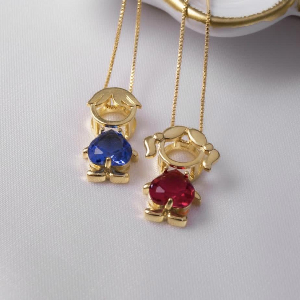 Pingente filho banhado a ouro 18k 