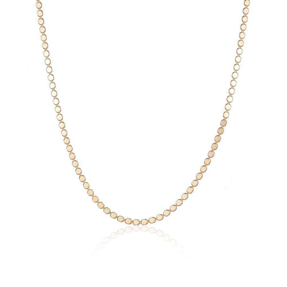 Tornozeleira Lia banhado a ouro 18k