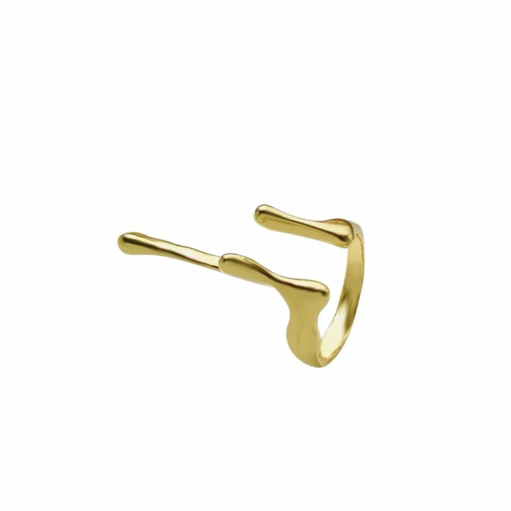 Anel Ester banhado a ouro 18k