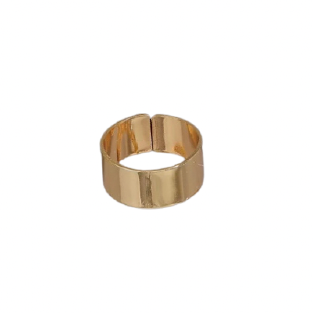 Anel Paula banhado a ouro 18k