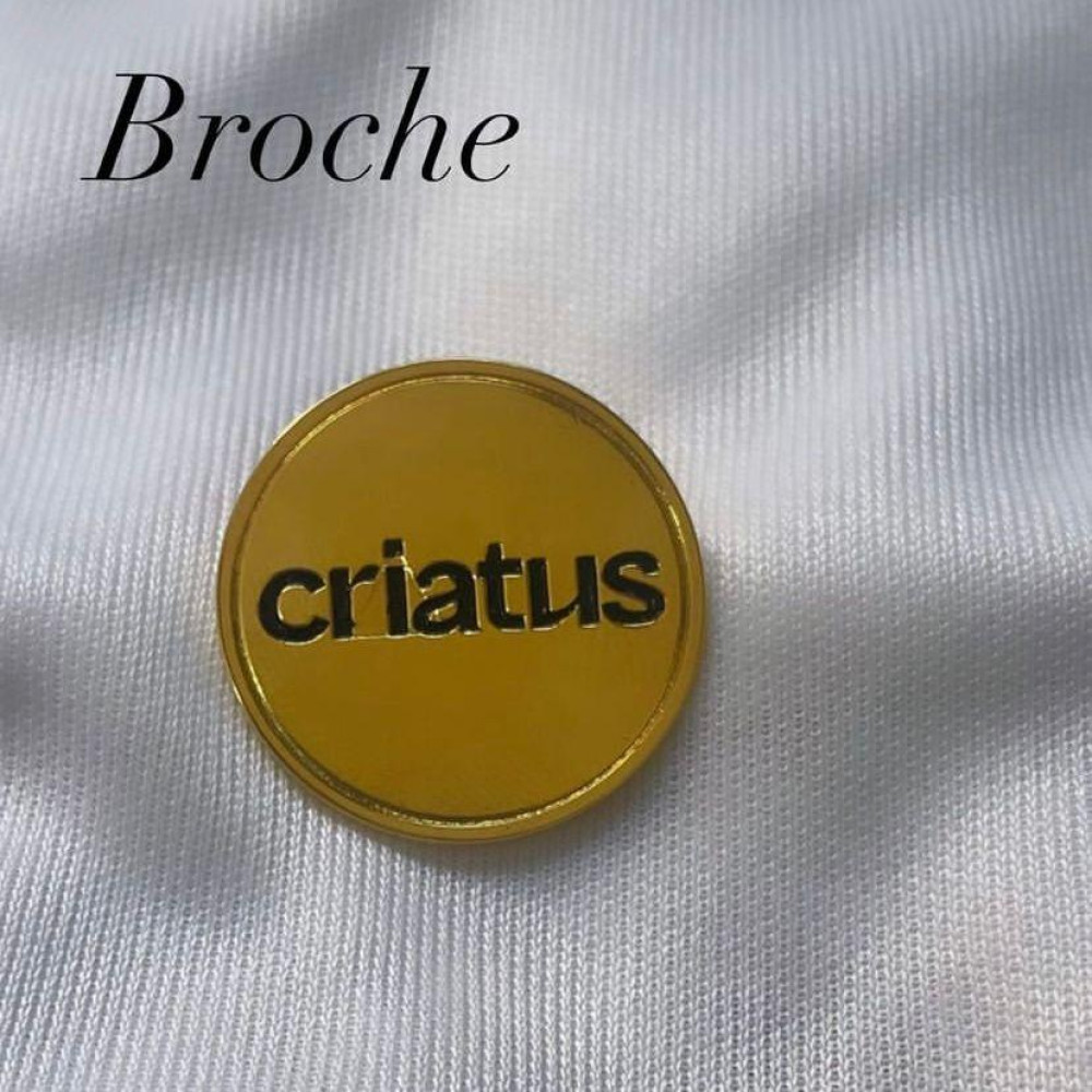 Broche boton Personalizado (Escolha seu banho)