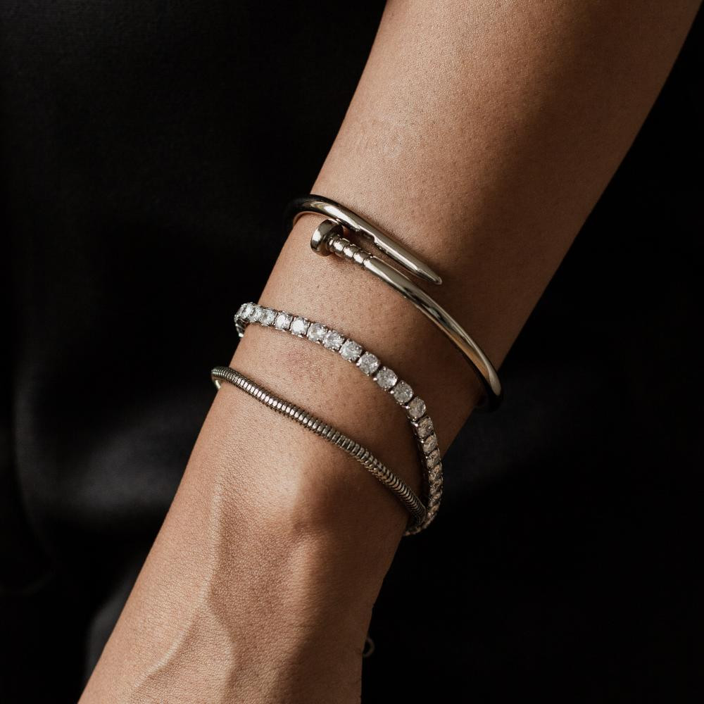 Pulseira corrente rabo de rato 