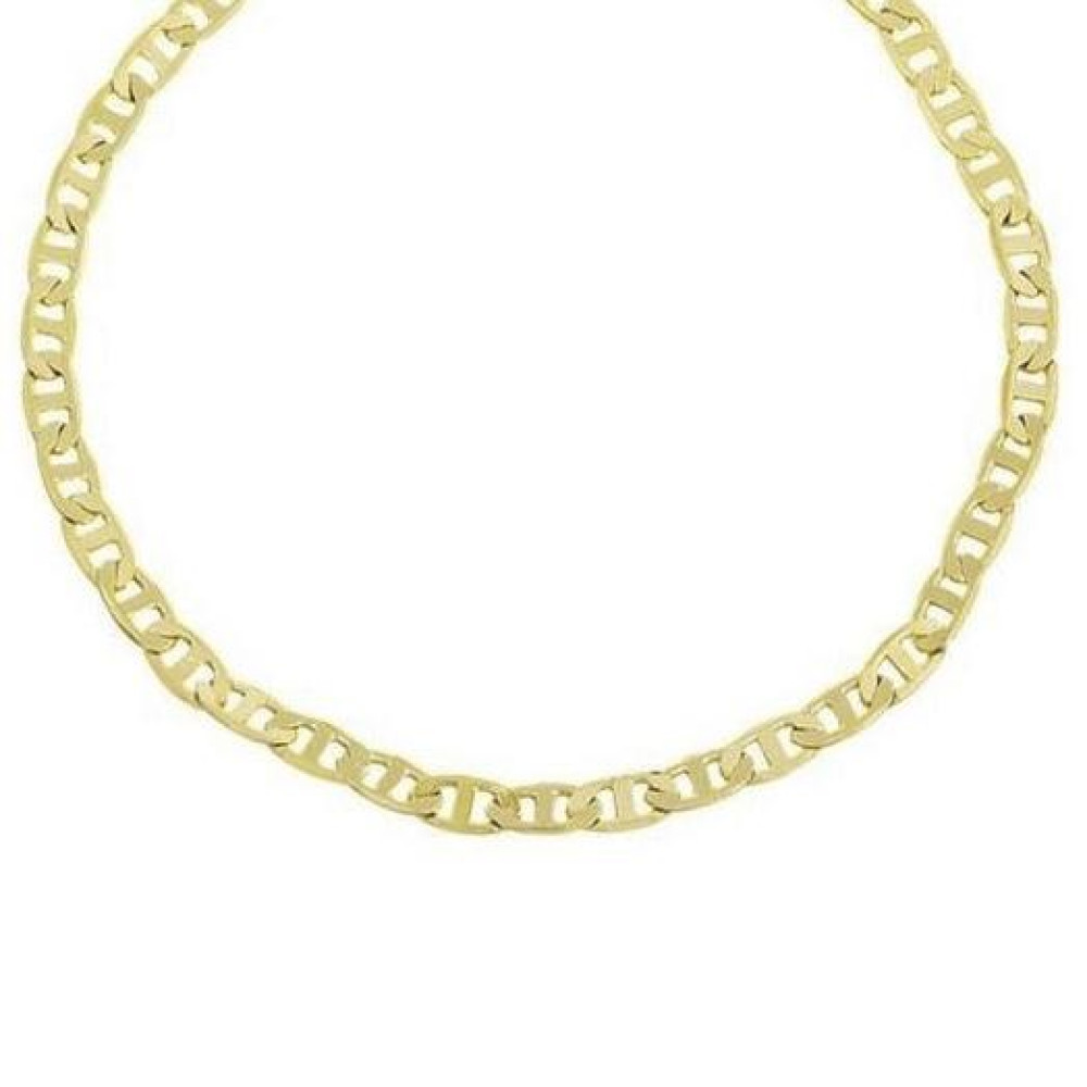   Colar infantil com corrente grume banhada a ouro 18k