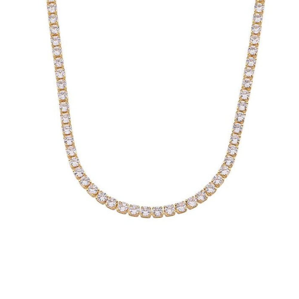  Choker riviera Laura cristal redonda grande escolha a cor do banho 