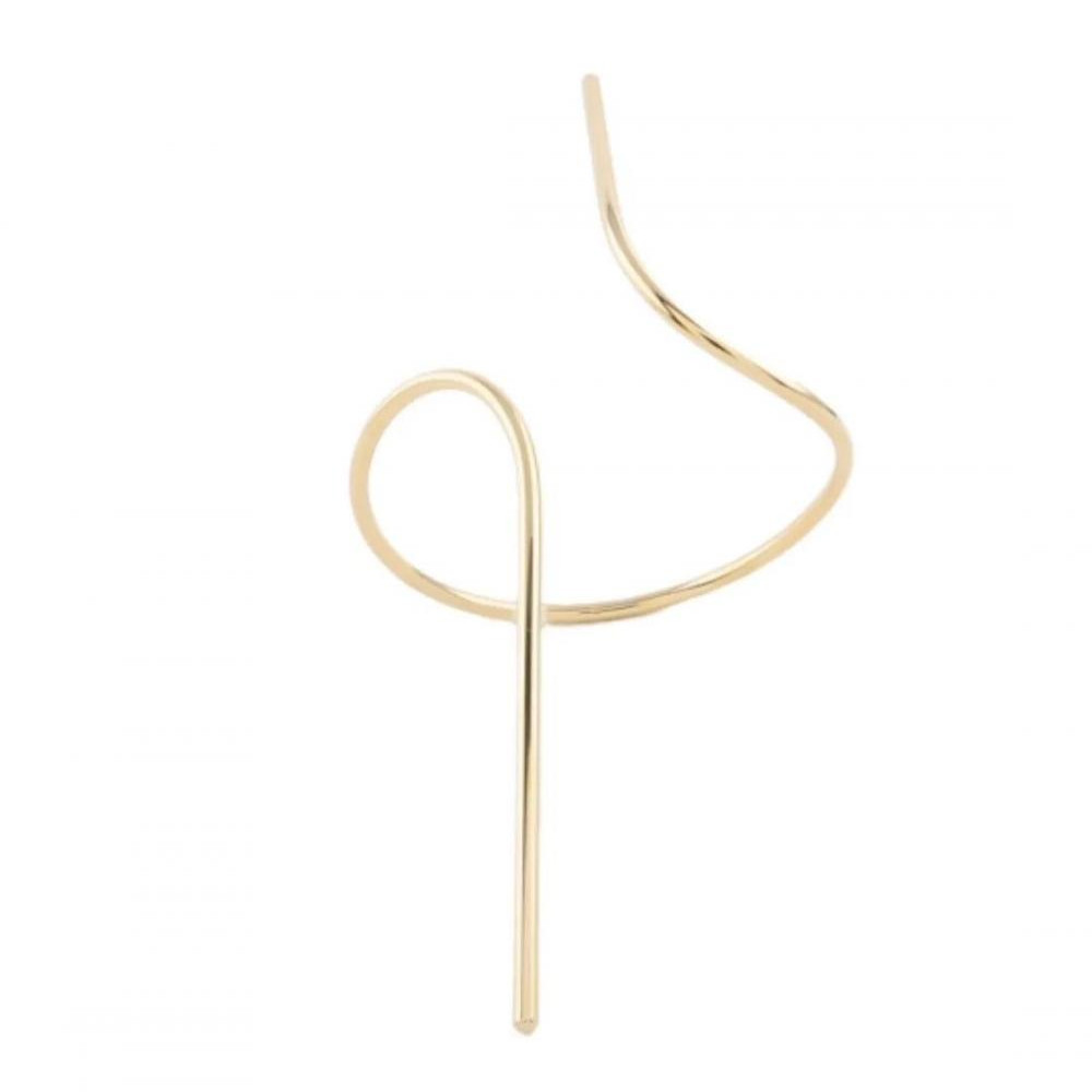 Bracelete antebraço Amélia banhado a ouro 18k  
