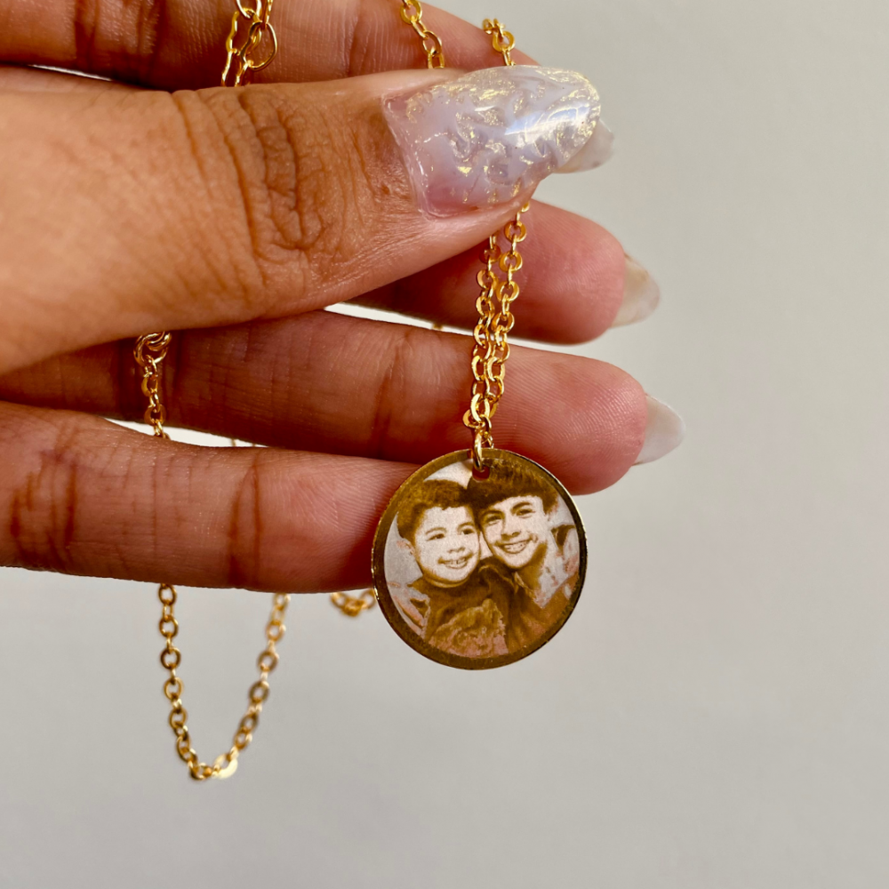 Colar personalizado de foto 