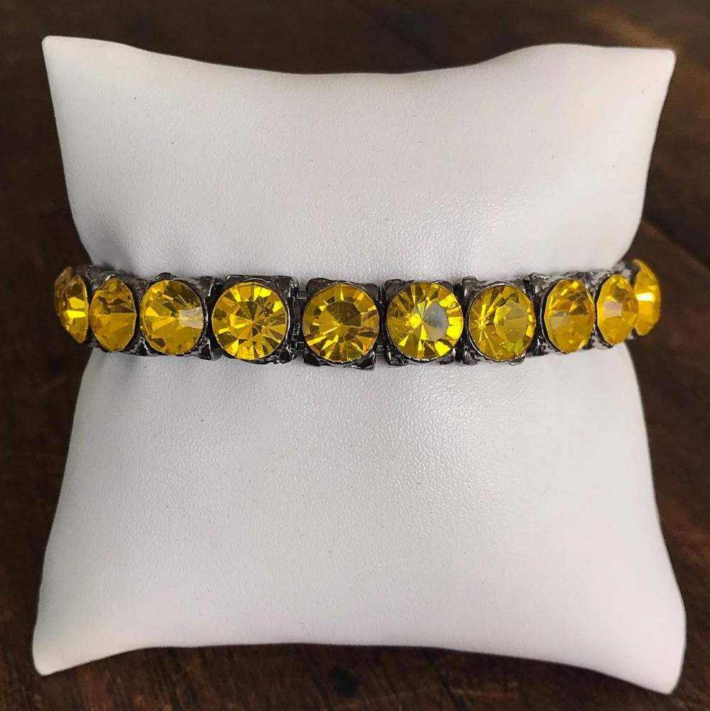 Pulseira com strass