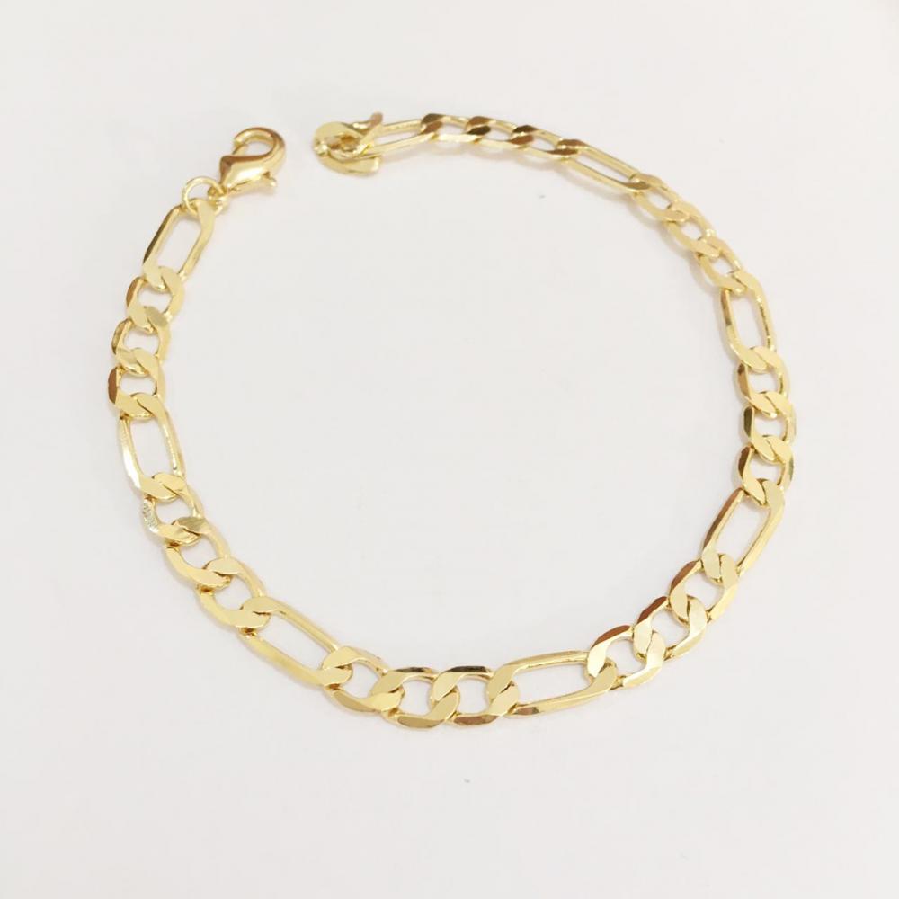 Pulseira correntaria Folheada a ouro 18k