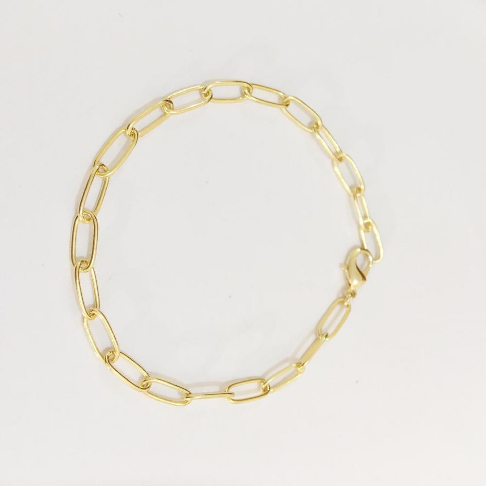 Pulseira cartier folheada em ouro com 18k  