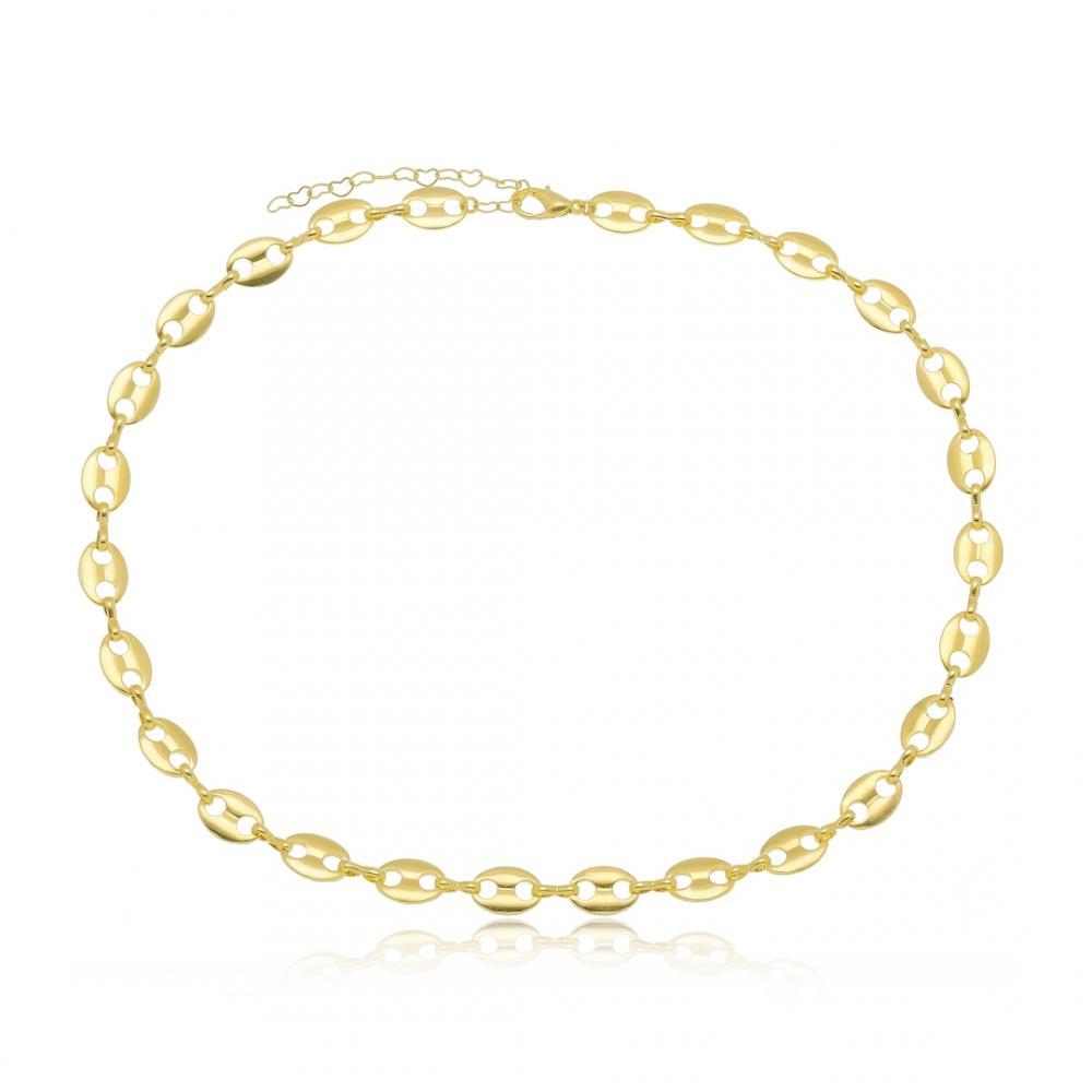 Pulseira lacre banhada a ouro 18k