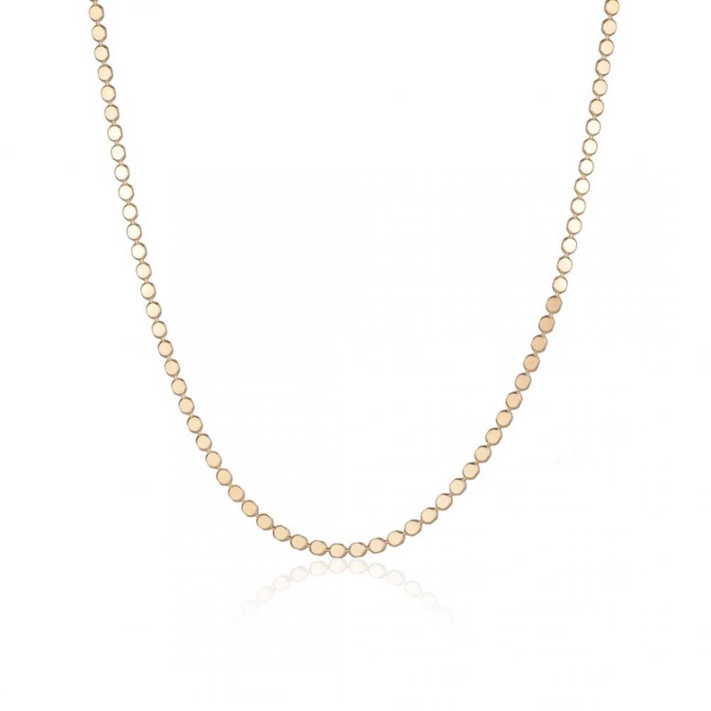 Tornozeleira Lia banhado a ouro 18k