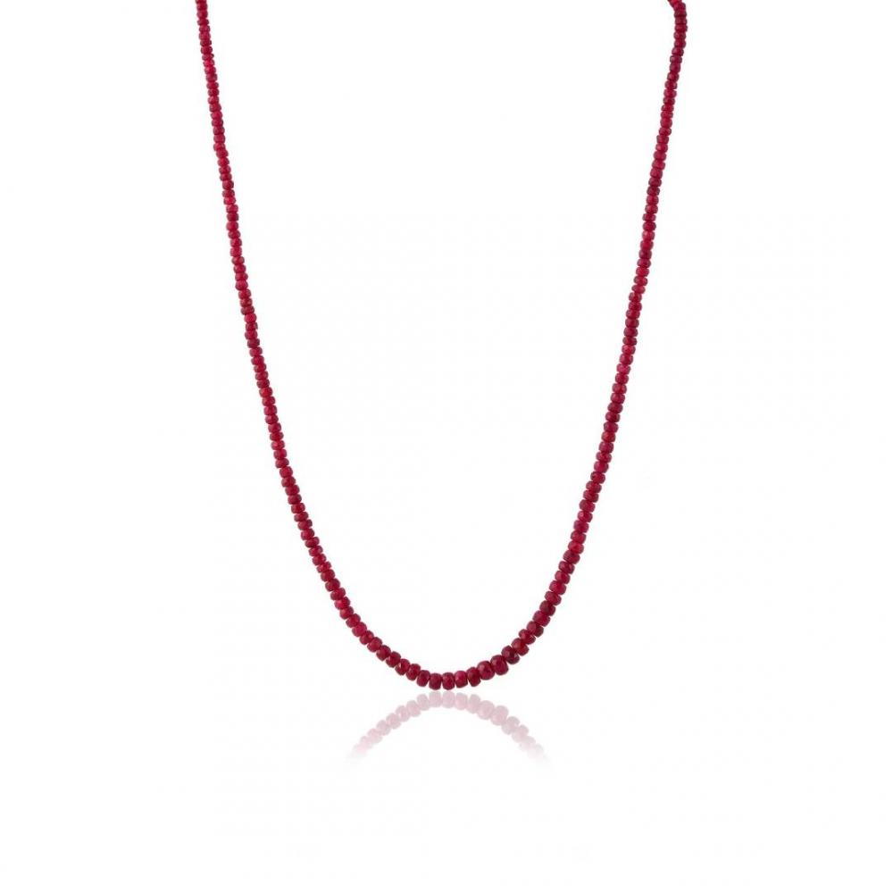 Colar de pedras coloridas Lili banhado a ouro 18k