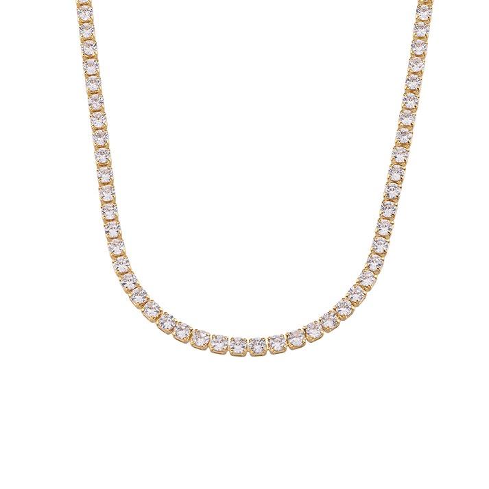  Choker riviera Laura cristal redonda grande escolha a cor do banho 